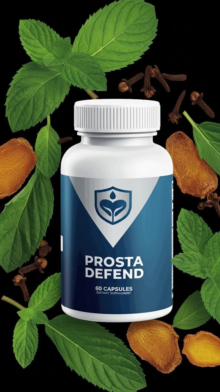 ProstaDefend Premium Prostate Supplement with Natural Herbal Ingredients